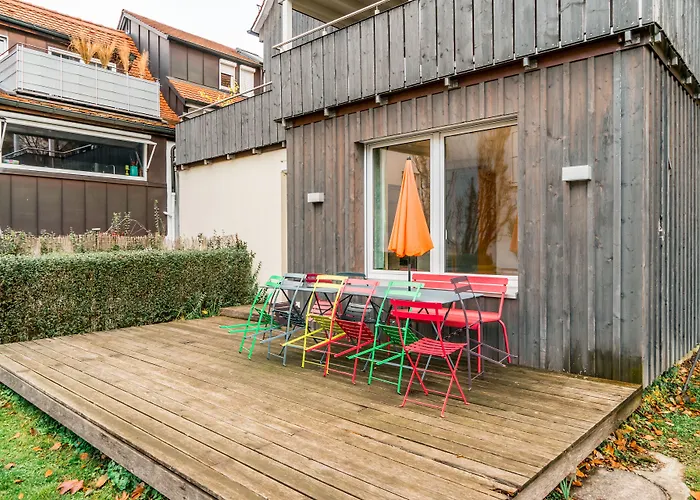 Nyaraló Stadthaus Gut Huegle *