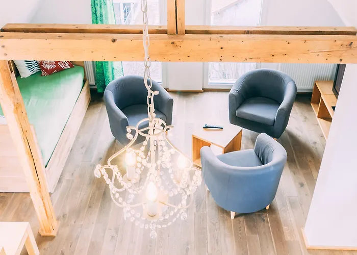 Nyaraló Stadthaus Gut Huegle Ravensburg